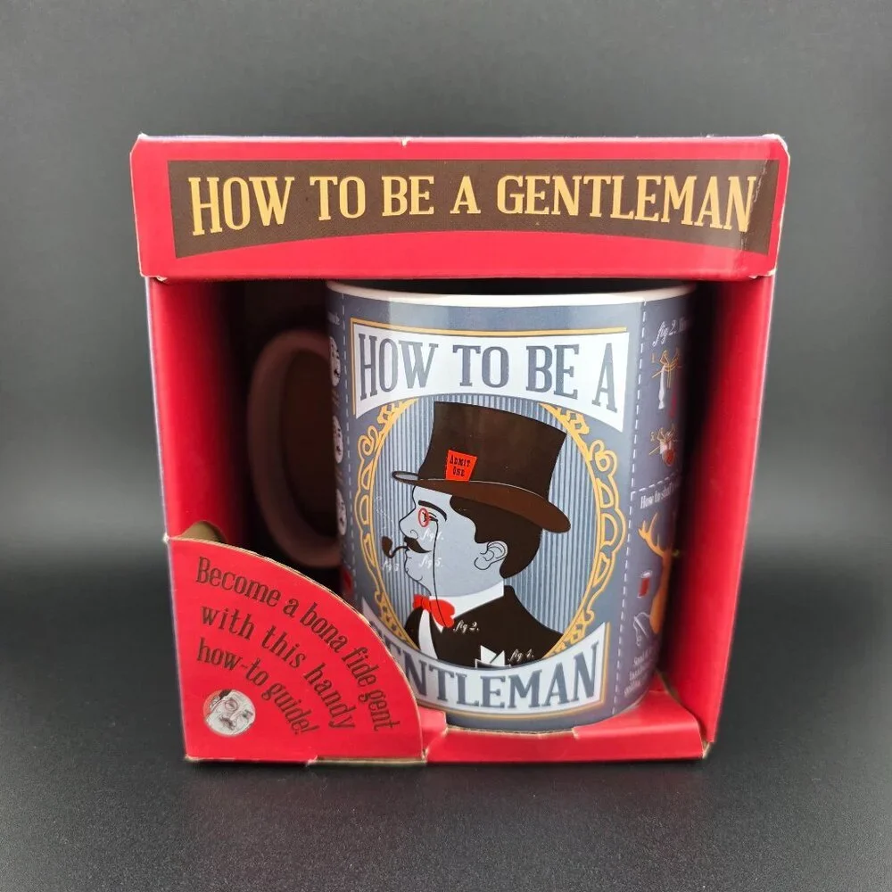 Ginger Fox Gentleman Info Mug‎ New in Box